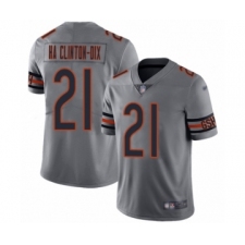 Women's Chicago Bears #21 Ha Clinton-Dix Limited Silver Inverted Legend Football Jersey
