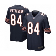 Men's Chicago Bears #84 Cordarrelle Patterson Game Navy Blue Team Color Football Jersey