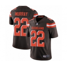 Men's Cleveland Browns #22 Eric Murray Brown Team Color Vapor Untouchable Limited Player Football Jersey