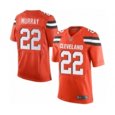 Men's Cleveland Browns #22 Eric Murray Elite Orange Alternate Football Jersey