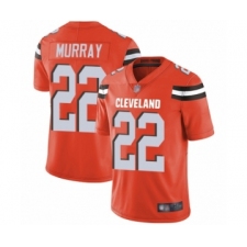 Men's Cleveland Browns #22 Eric Murray Orange Alternate Vapor Untouchable Limited Player Football Jersey