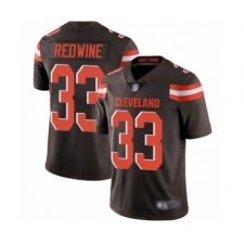 Youth Cleveland Browns #33 Sheldrick Redwine Brown Team Color Vapor Untouchable Limited Player Football Jersey