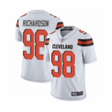 Youth Cleveland Browns #98 Sheldon Richardson White Vapor Untouchable Limited Player Football Jersey