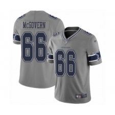 Women's Dallas Cowboys #66 Connor McGovern Limited Gray Inverted Legend Football Jersey