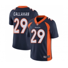 Men's Denver Broncos #29 Bryce Callahan Navy Blue Alternate Vapor Untouchable Limited Player Football Jersey