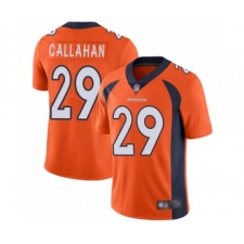 Men's Denver Broncos #29 Bryce Callahan Orange Team Color Vapor Untouchable Limited Player Football Jersey