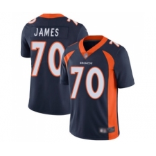Youth Denver Broncos #70 Ja Wuan James Navy Blue Alternate Vapor Untouchable Limited Player Football Jersey