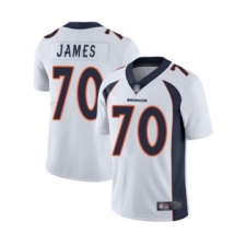 Youth Denver Broncos #70 Ja Wuan James White Vapor Untouchable Limited Player Football Jersey