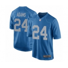 Men's Detroit Lions #24 Andrew Adams Game Blue Alternate Football Jersey