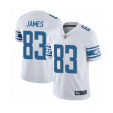 Youth Detroit Lions #83 Jesse James White Vapor Untouchable Limited Player Football Jersey