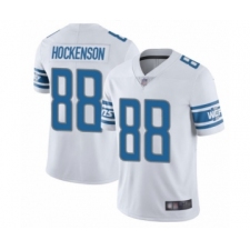 Men's Detroit Lions #88 T.J. Hockenson White Vapor Untouchable Limited Player Football Jersey