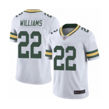 Men's Green Bay Packers #22 Dexter Williams White Vapor Untouchable Limited Player Football Jersey