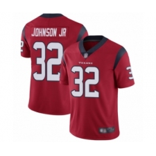 Youth Houston Texans #32 Lonnie Johnson Red Alternate Vapor Untouchable Limited Player Football Jersey