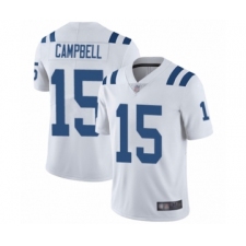 Youth Indianapolis Colts #15 Parris Campbell White Vapor Untouchable Limited Player Football Jersey