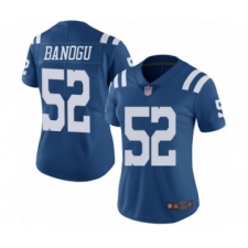 Women's Indianapolis Colts #52 Ben Banogu Limited Royal Blue Rush Vapor Untouchable Football Jersey