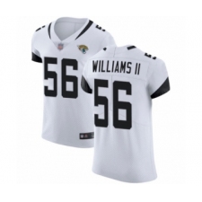 Men's Jacksonville Jaguars #56 Quincy Williams II White Vapor Untouchable Elite Player Football Jersey