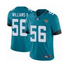 Youth Jacksonville Jaguars #56 Quincy Williams II Teal Green Alternate Vapor Untouchable Limited Player Football Jersey