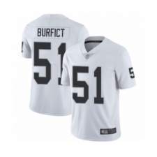 Youth Oakland Raiders #51 Vontaze Burfict White Vapor Untouchable Limited Player Football Jersey