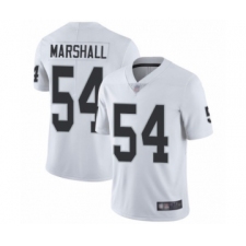 Youth Oakland Raiders #54 Brandon Marshall White Vapor Untouchable Limited Player Football Jersey