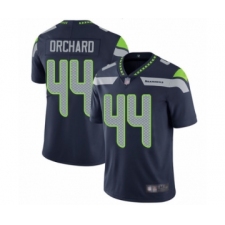 Youth Seattle Seahawks #44 Nate Orchard Navy Blue Team Color Vapor Untouchable Limited Player Football Jersey