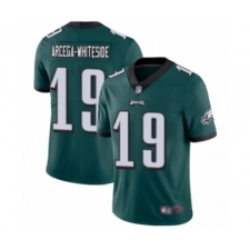 Men's Philadelphia Eagles #19 JJ Arcega-Whiteside Midnight Green Team Color Vapor Untouchable Limited Player Football Jersey
