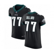 Men's Philadelphia Eagles #77 Andre Dillard Black Vapor Untouchable Elite Player Football Jersey