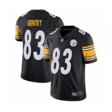 Men's Pittsburgh Steelers #83 Zach Gentry Black Team Color Vapor Untouchable Limited Player Football Jersey