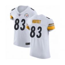 Men's Pittsburgh Steelers #83 Zach Gentry White Vapor Untouchable Elite Player Football Jersey