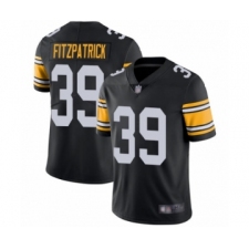 Men's Pittsburgh Steelers #39 Minkah Fitzpatrick Black Alternate Vapor Untouchable Limited Player Football Jersey