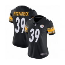 Women's Pittsburgh Steelers #39 Minkah Fitzpatrick Black Team Color Vapor Untouchable Limited Player Football Jersey