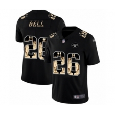 Men's New York Jets #26 Le'Veon Bell Limited Black Statue of Liberty Football Jersey