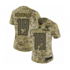 Women's Tampa Bay Buccaneers #19 Breshad Perriman Limited Camo 2018 Salute to Service Football Jersey