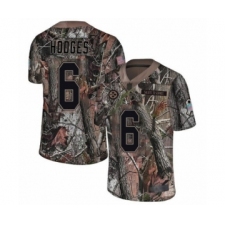 Men's Pittsburgh Steelers #6 Devlin Hodges Camo Rush Realtree Limited Football Jersey