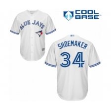 Youth Toronto Blue Jays #34 Matt Shoemaker Authentic White Home Baseball Player Jersey