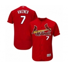 Men's St. Louis Cardinals #7 Andrew Knizner Red Alternate Flex Base Authentic Collection Baseball Player Jersey
