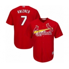 Youth St. Louis Cardinals #7 Andrew Knizner Authentic Red Alternate Cool Base Baseball Player Jersey