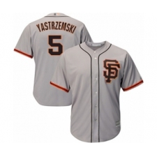 Youth San Francisco Giants #7 Donovan Solano Authentic Grey Road 2 Cool Base Baseball Player Jersey