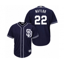 Youth San Diego Padres #22 Josh Naylor Authentic Navy Blue Alternate 1 Cool Base Baseball Player Jersey