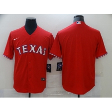 Men's Nike Texas Rangers Blank Red Home Stitched Baseball Jersey