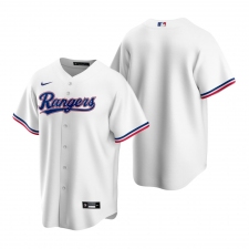 Men's Nike Texas Rangers Blank White Home Stitched Baseball Jersey