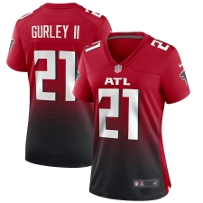 Women's Atlanta Falcons #21 Todd Gurley II Nike Red 2nd Alternate Game Jersey