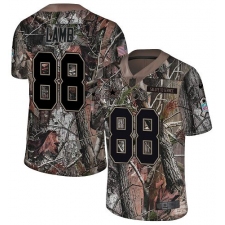 Youth Dallas Cowboys #88 CeeDee Lamb Camo Stitched Limited Rush Realtree Jersey