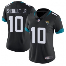 Women's Jacksonville Jaguars #10 Laviska Shenault Jr. Black Team Color Stitched Vapor Untouchable Limited Jersey