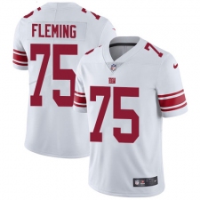 Youth New York Giants #75 Cameron Fleming White Stitched Vapor Untouchable Limited Jersey