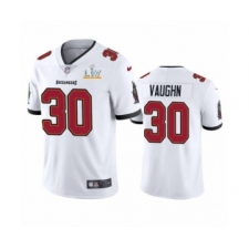 Women's Tampa Bay Buccaneers #30 Ke'Shawn Vaughn White Super Bowl LV Jersey