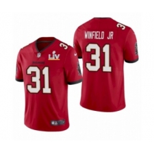 Youth Tampa Bay Buccaneers #31  Antoine Winfield Jr Red Super Bowl LV Jersey