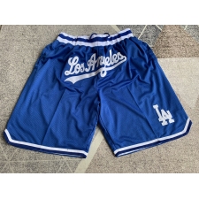 Men's Los Angeles Dodgers blue pocket Shorts