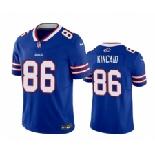 Men's Buffalo Bills #86 Dalton Kincaid Blue 2023 Draft Vapor Untouchable Limited Stitched Football Jersey
