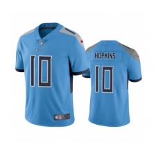 Men's Nike Tennessee Titans #10 DeAndre Hopkins Blue Vapor Untouchable Stitched Jersey