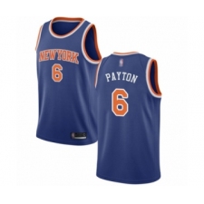 Youth New York Knicks #6 Elfrid Payton Swingman Royal Blue Basketball Jersey - Icon Edition
